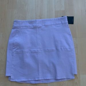 Forever 21 purple zip skirt